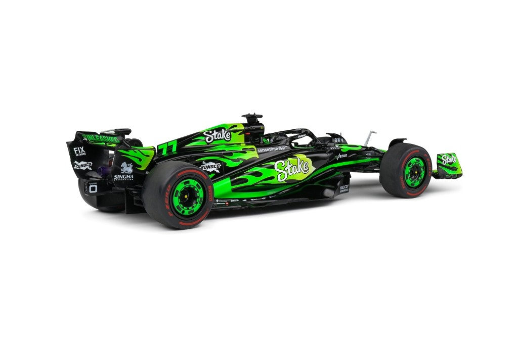 Kick Sauber F1 Team C44 Black #77 V.Bottas Las Vegas GP 2024 1:18 Solido