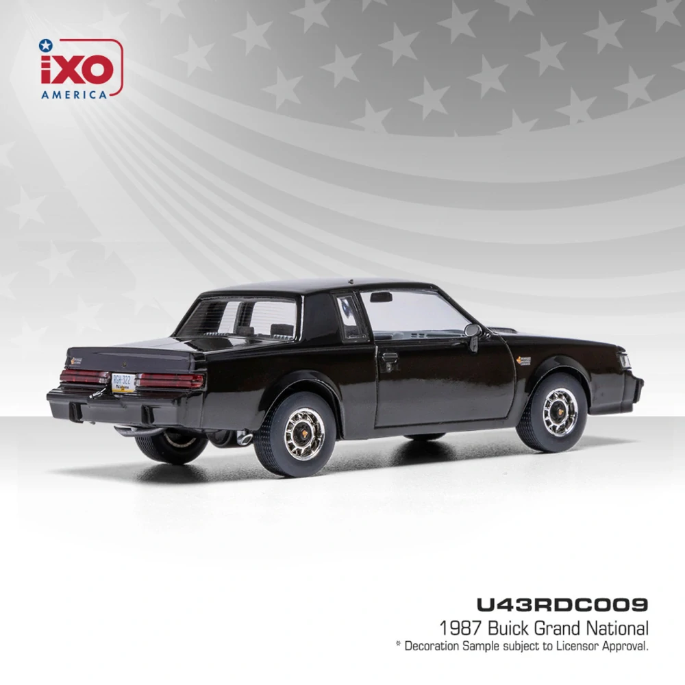 Buick Grand National 1987 black 1:43 Ixo America