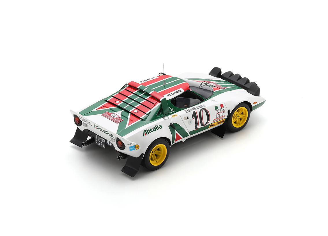 Lancia Stratos #10 S. Munari/S. Maiga Winner Monte Carlo Rally 1976 1:18 Spark 