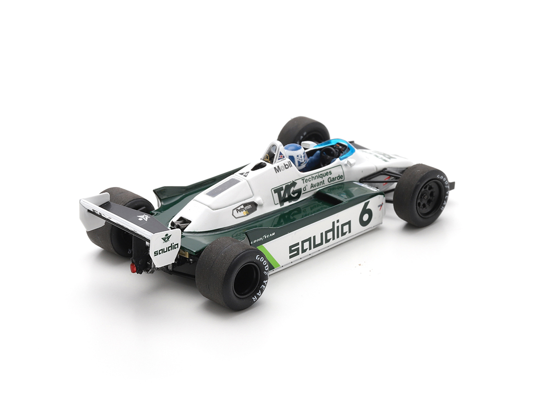 Williams FW08 #6 Keke Rosberg Winner Swiss GP 1982 1:43 Spark