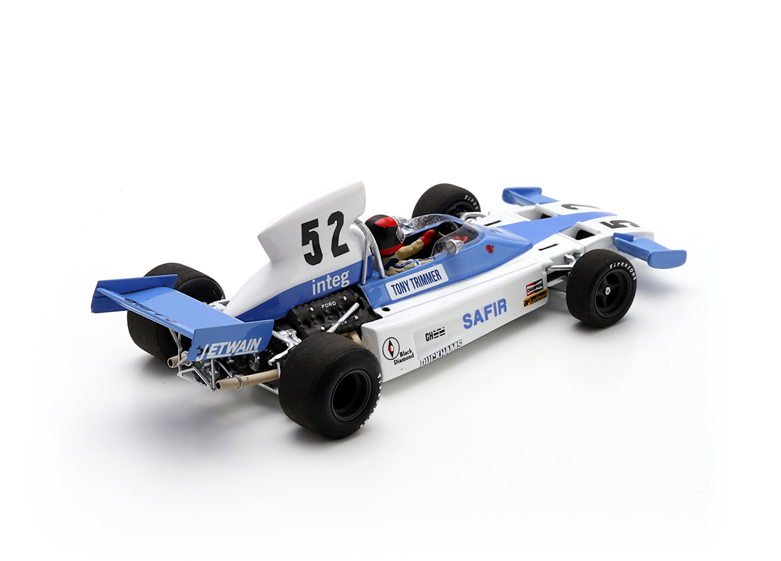 Safir RJ02 #52 Tony Trimmer Race of Champions 1975 1:43 Spark