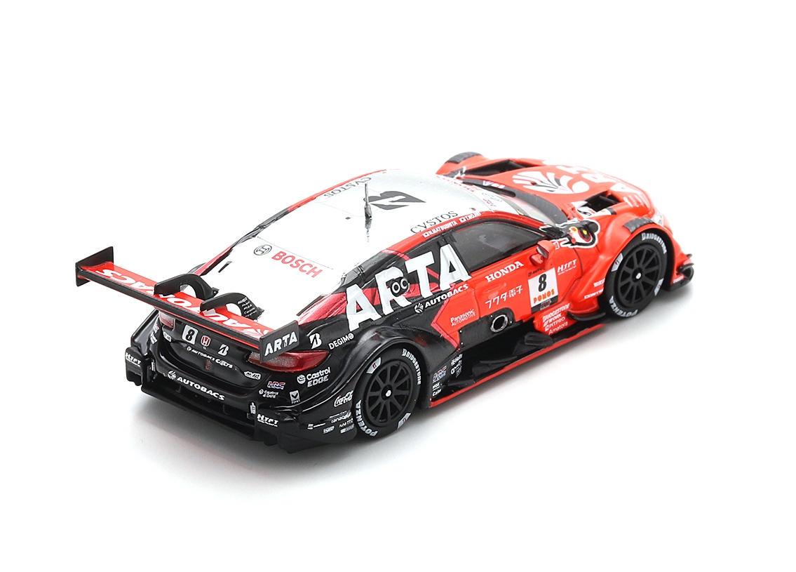 Honda Civic Type R #8 T. Nojiri - N. Matsushita Arta Mugen GT500 Super GT Japan 2025 1:64 Spark