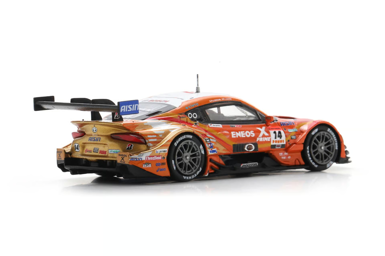 Toyota GR Supra TGR #14 K. Oshima - N. Fukuzumi Team Eneos Rookie GT500 Super GT Japan 2025 1:64 Spark