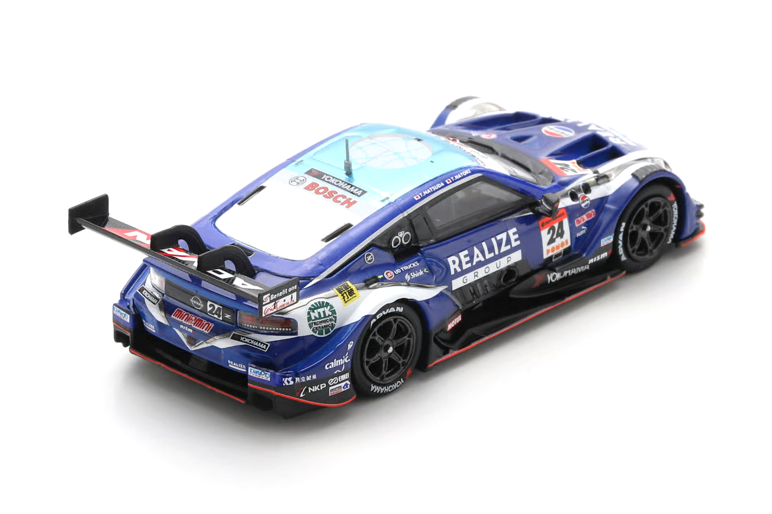Nissan Z #24 T. Matsuda - T. Natori Nismo Realize Advan Z Kondo Racing GT500 Super GT Japan 2025 1:64 Spark
