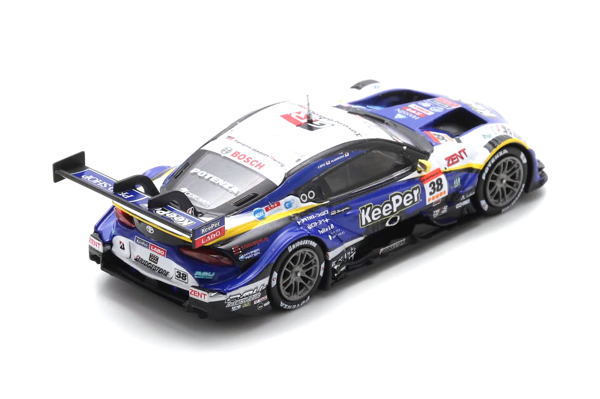 Toyota GR Supra TGR #38 H. Ishiura - T. Oyu eam KeePer CERUMO GT500 Super GT Japan 2025 1:64 Spark