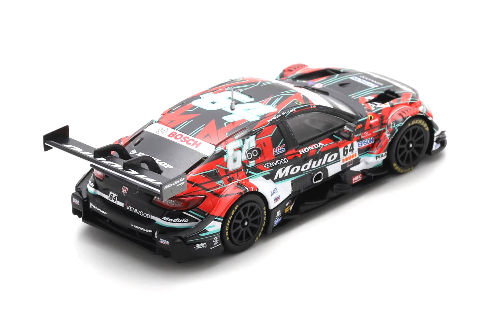 Honda Civic Type R-GT #64 T. Izawa - R. Okusa Modulo Nakajima Racing GT500 Super GT Japan 2025 1:64 Spark