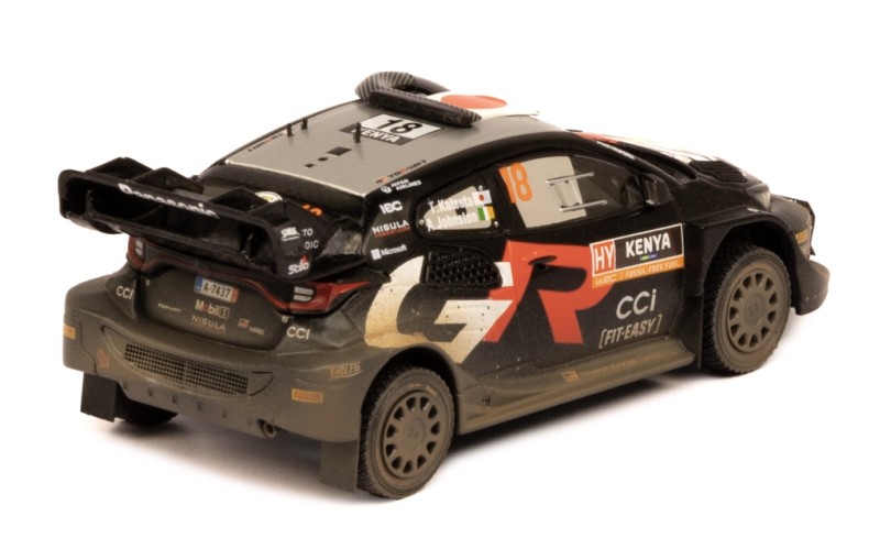 Toyota Yaris Rally1 Hybrid #18 T. Katsuta/A. Johnston Winner Safari Rally Kenya 2024 1:43 Ixo Models