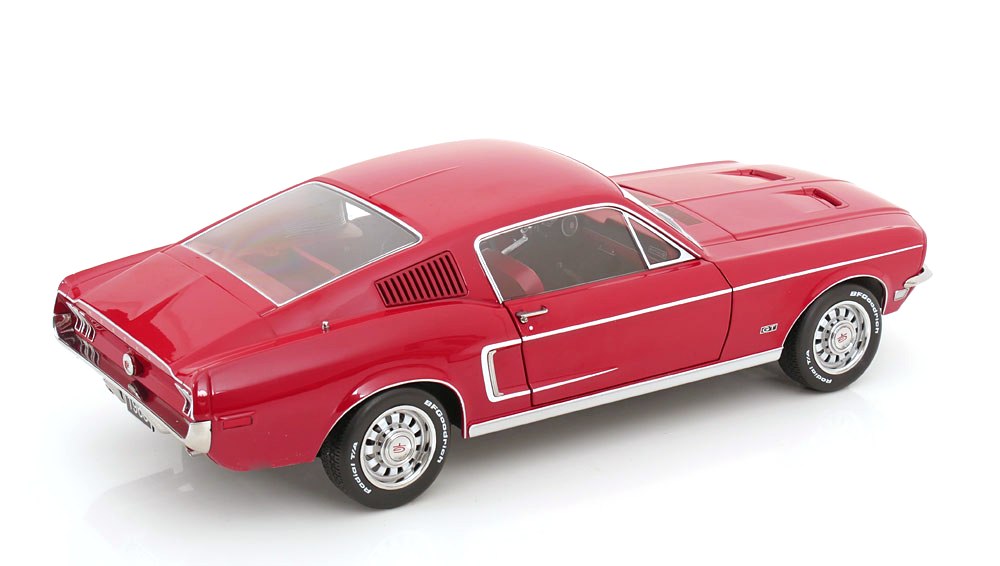 Ford Mustang GT Fastback 1968 red 1:12 KK Scale