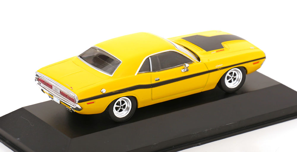 Dodge Challenger R/T 440 1970 yellow/black 1:43 Altaya