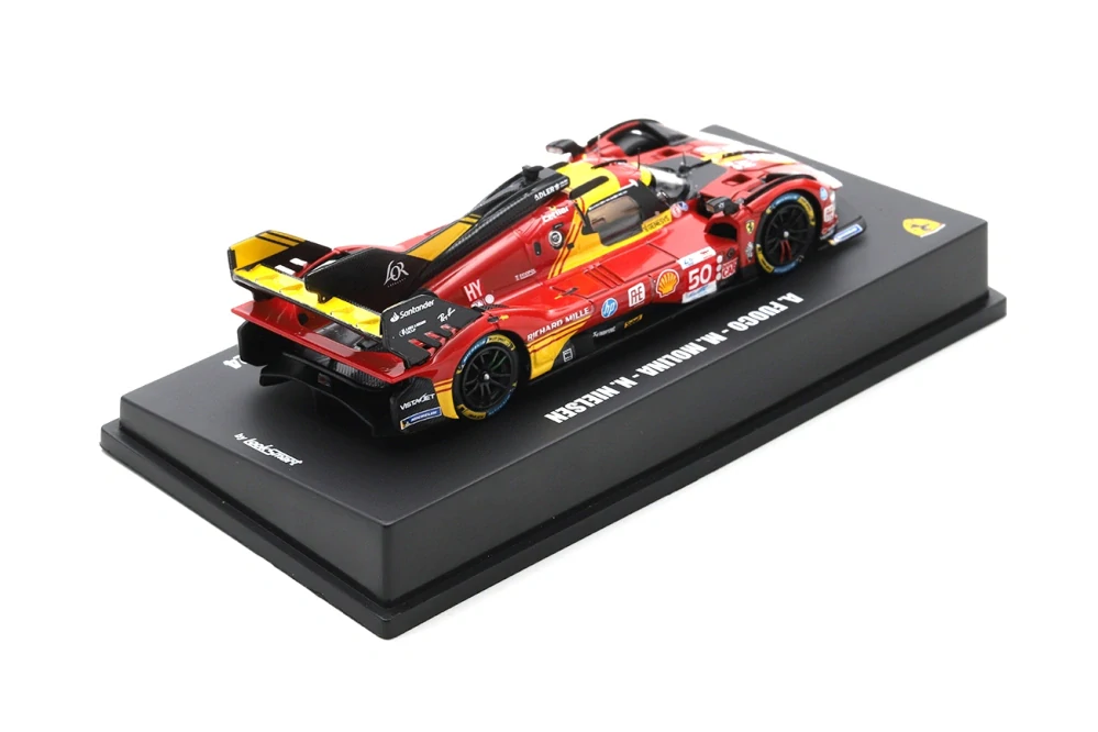 Ferrari 499P #50 Fuoco/Molina/Nielsen Ferrari AF Corse Winner Le Mans 24H 2024 1:64 Look Smart Models 