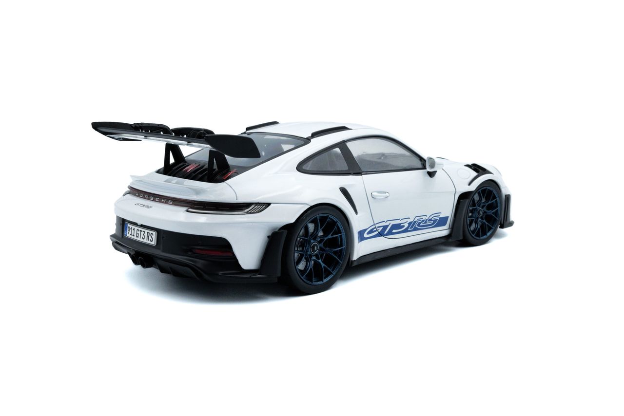 Porsche 911 GT3RS 2024 white 1:18 Solido