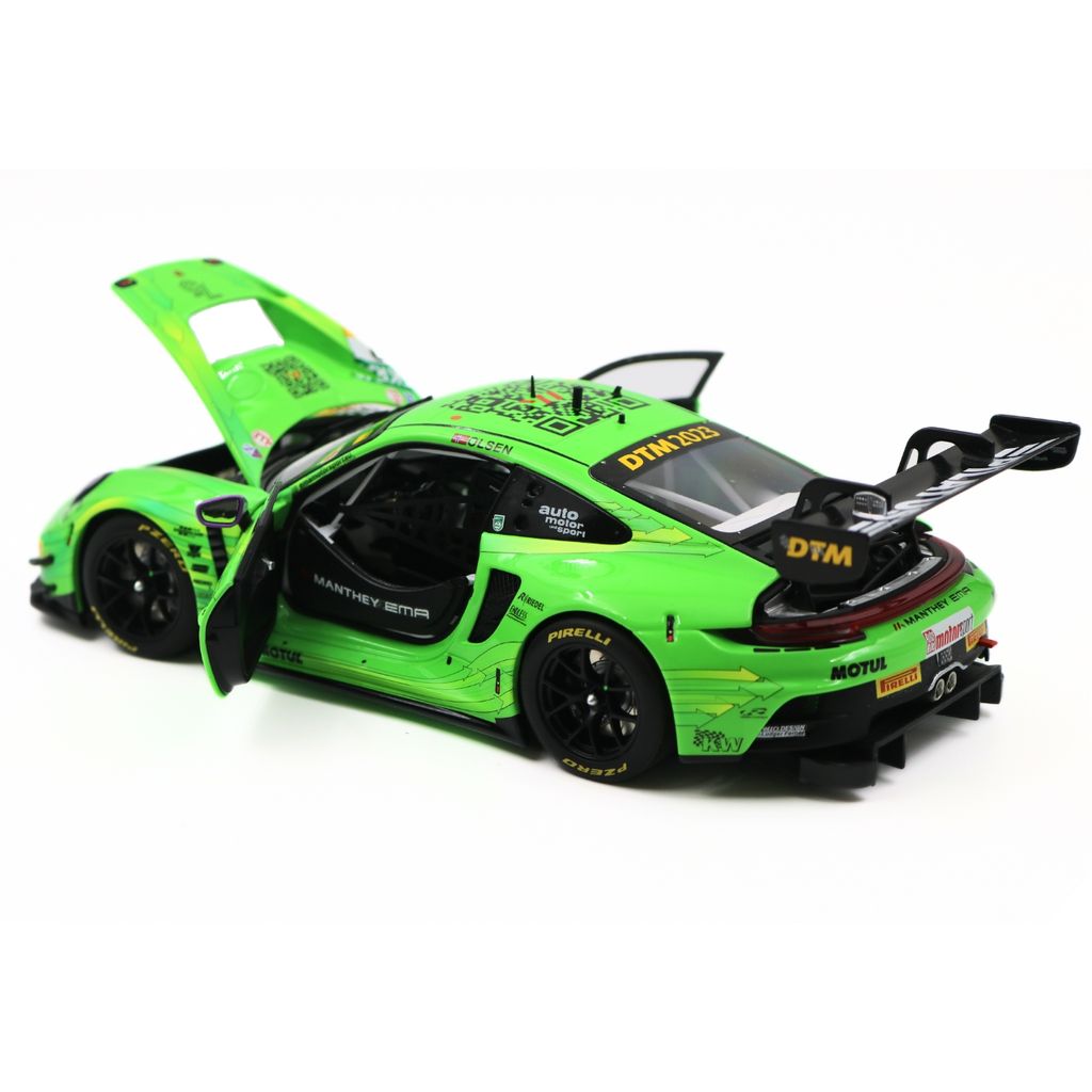 Porsche 911 GT3 R #90 Dennis Olsen Manthey Racing EMA 2nd Hockenheim DTM 2023 1:18 Minichamps 