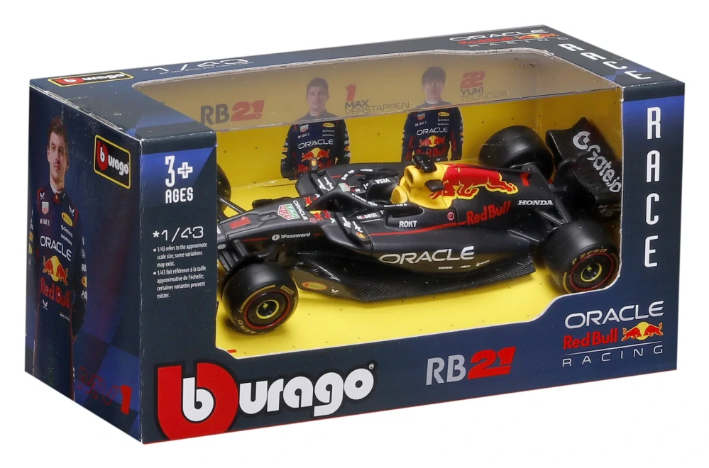 Red Bull RB21 #1 Max Verstappen 2025 1:43 Bburago