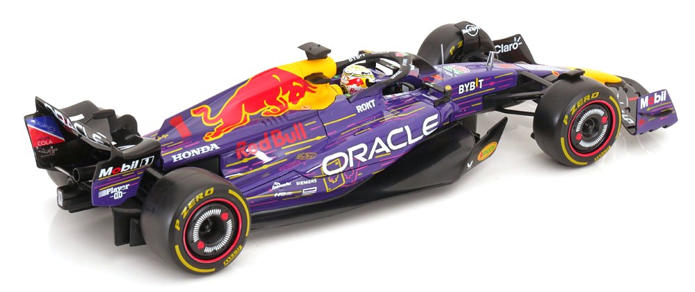 Red Bull F1 RB19 Oracle #1 M.Verstappen World Champion Winner Las Vegas USA GP 2023 1:18 Bburago