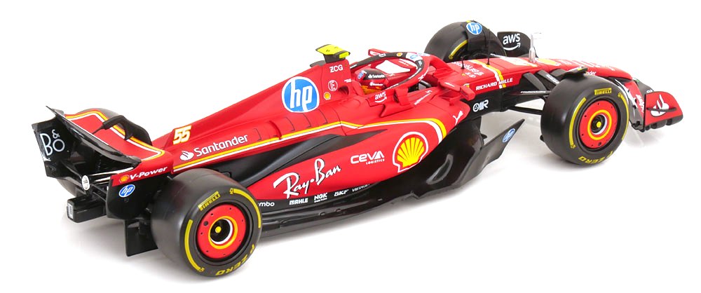 Ferrari SF-24 #55 C.Sainz F1 2024 1:18 Bburago