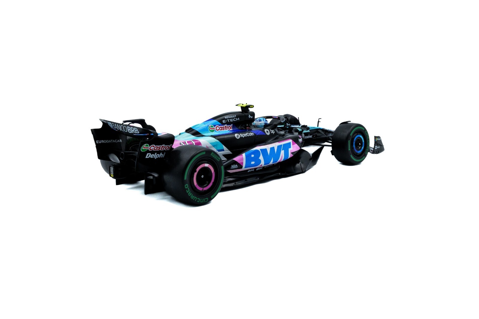 Alpine F1 Team A524  #10 P.Gasly British GP 2024 1:18 Solido