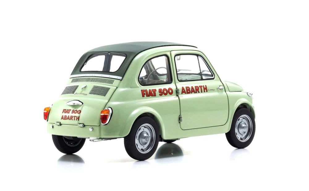Fiat 500 Abarth Record 1958 green 1:18 Kyosho