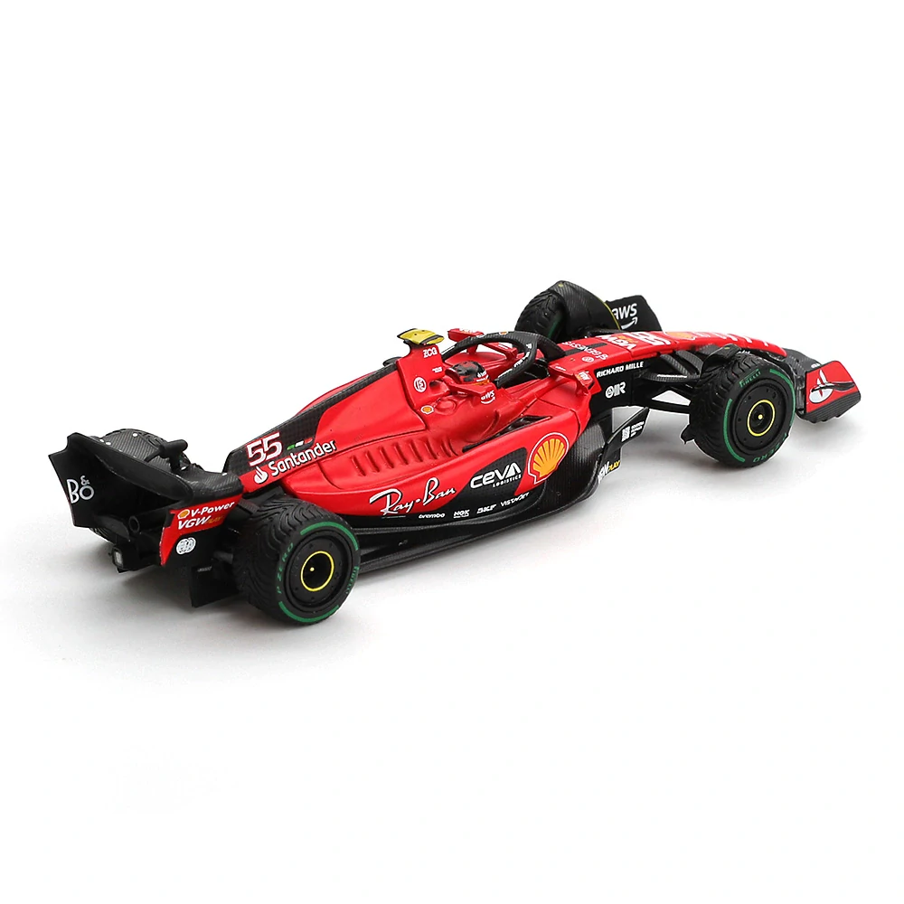 Ferrari SF23 #55 C. Sainz Monaco GP 2023 1:64 B.B.R. 