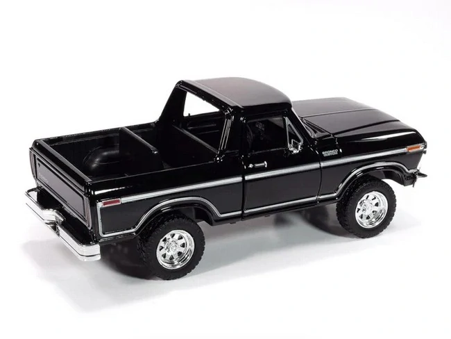 Ford Bronco 1978 black 1:24 Johnny Lightning