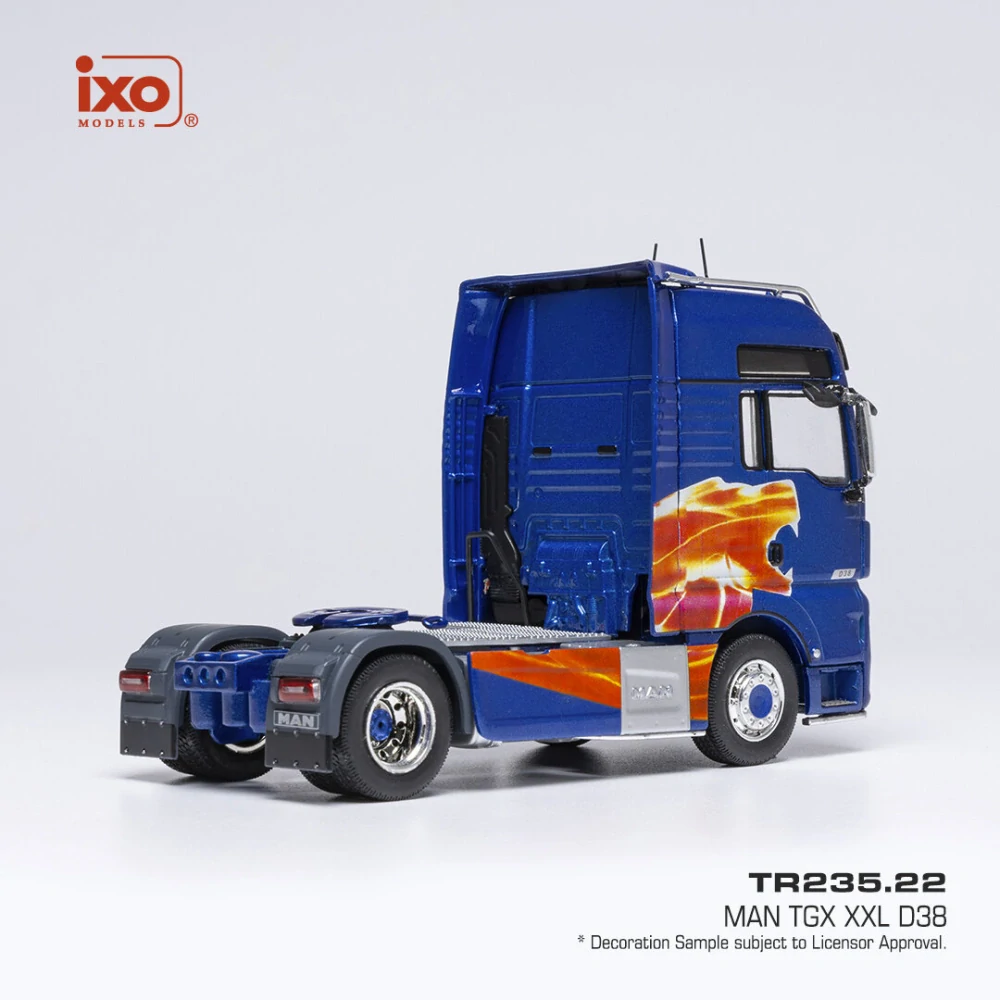 Man TGX XXL 2020 blue/decor 1:43 Ixo Models