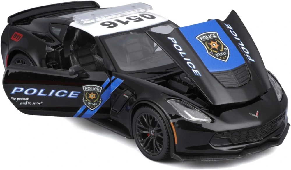 Chevrolet Corvette Z06 Police 1:24 Maisto