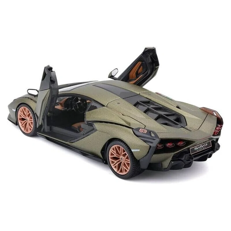Lamborghini Sian FKP 37 2019 green 1:24 Bburago