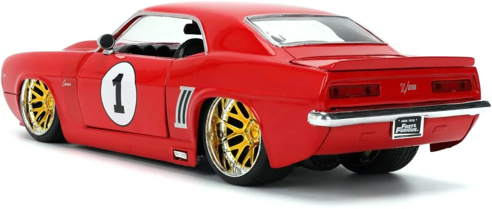 Chevrolet Camaro #1 1969 Fast & Furious 4 2009 red 1:24 Jada Toys