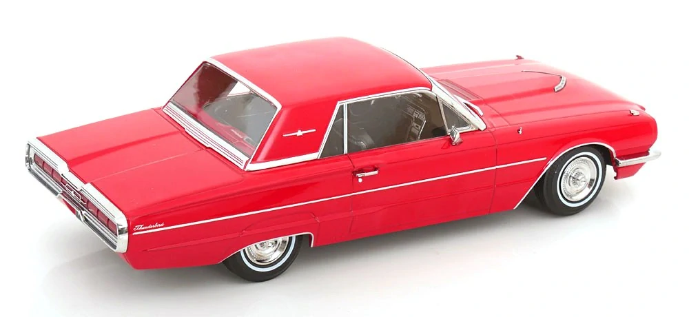 Ford Thunderbird Hardtop Coupe 1966 red 1:18 KK Scale