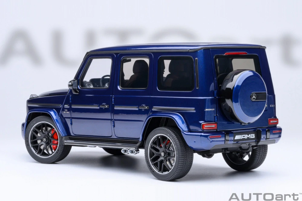 Mercedes-AMG G63 2019 brilliant blue metallic 1:18 AUTOart