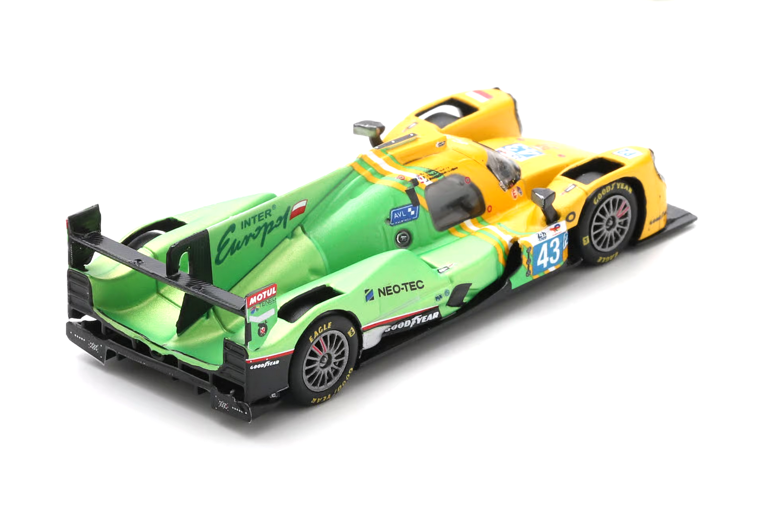 Oreca 07 - Gibson INTER EUROPOL COMPETITION #43 Smiechowski/Dillmann/Yelloly Winner LMP2 class 24H Le Mans 2025 1:64 Spark