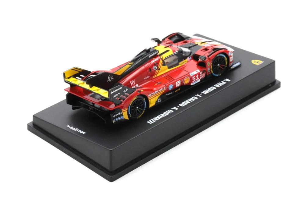 Ferrari 499P Ferrari AF Corse #51 Guidi/Calado/Giovinazzi 3rd 24H Le Mans 2024 1:64 Look Smart Models