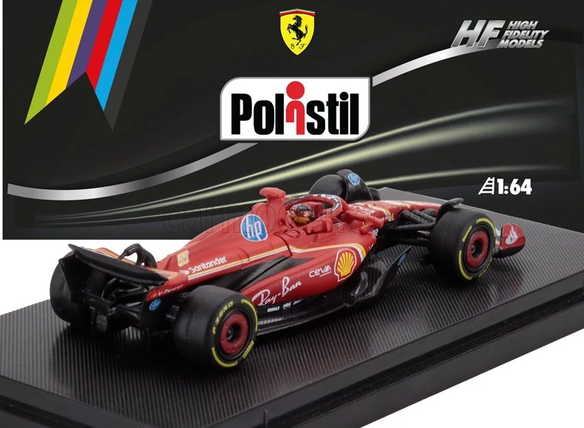 Ferrari SF-24 #55 C.Sainz F1 2024 1:64 Polistil