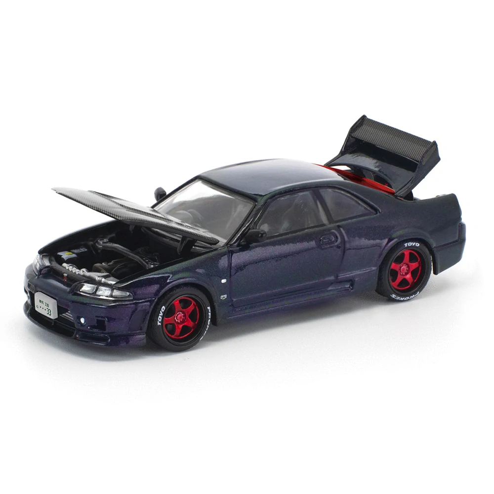 Nissan Skyline GT-R R33 ghost chameleon 1:64 Pop Race Limited