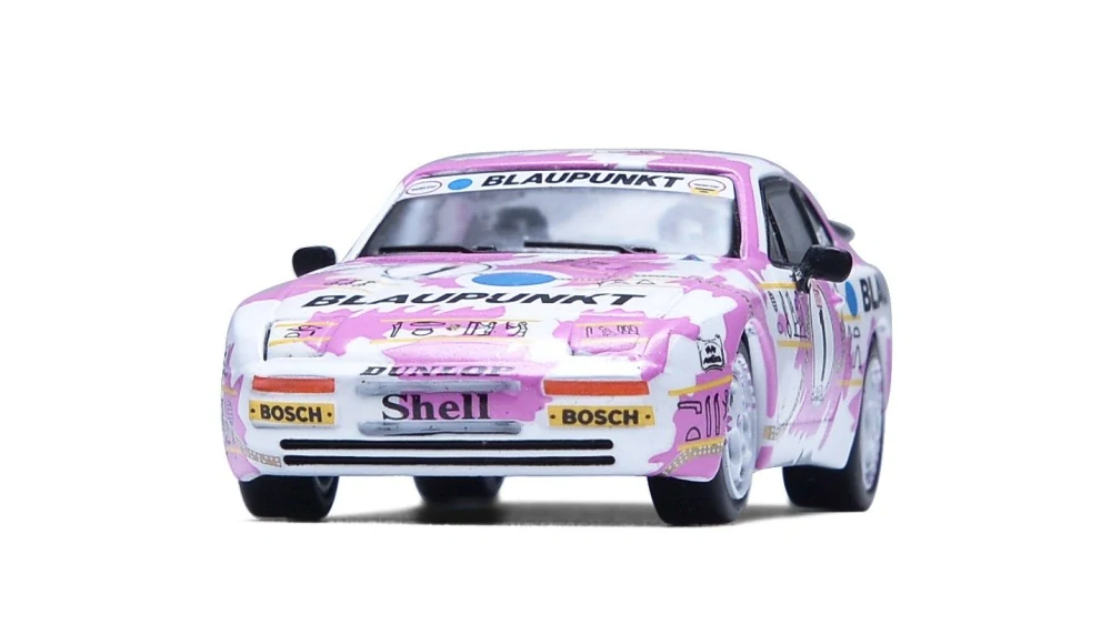 Porsche 944 Turbo Racing pink 1:64 Tiny Toys