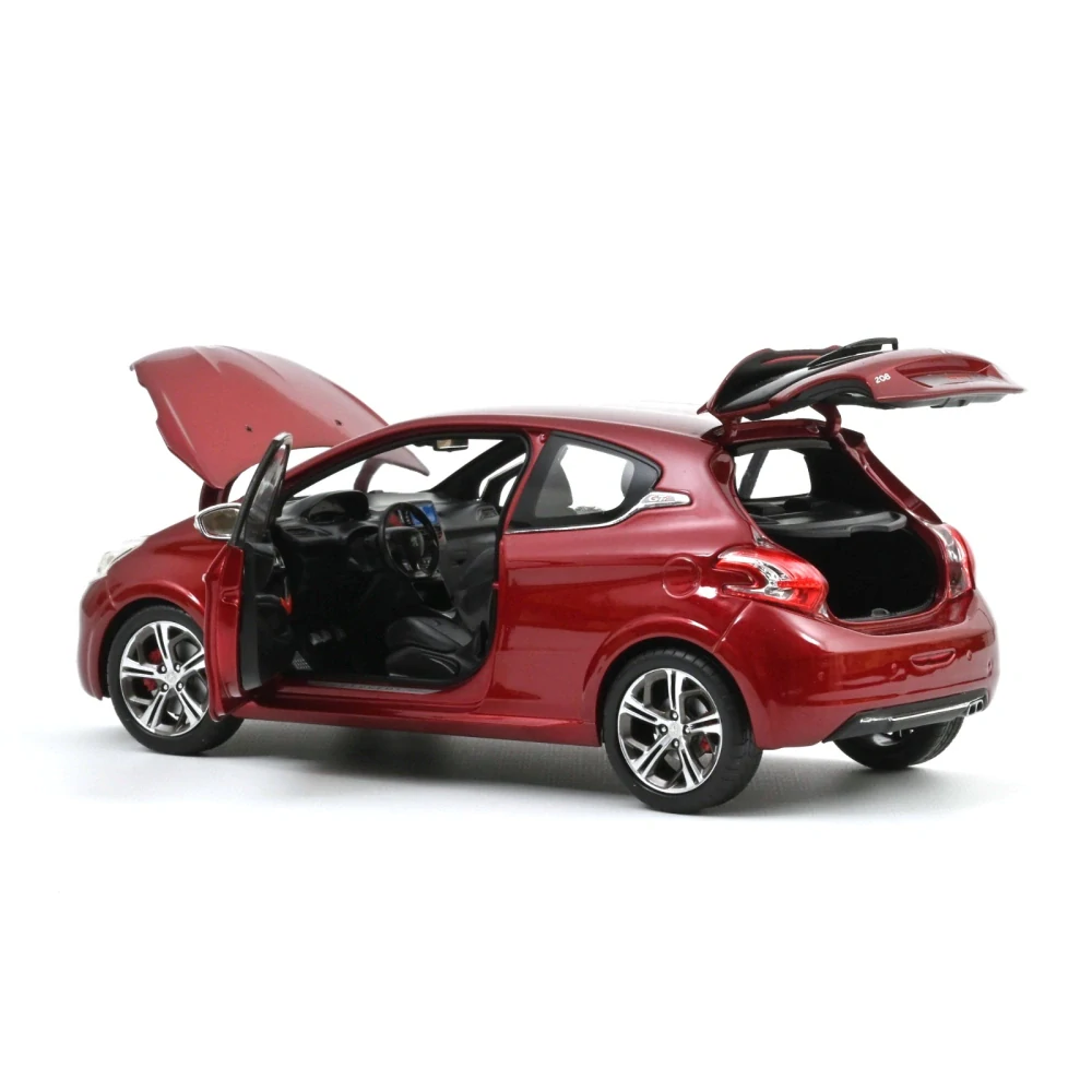 Peugeot 208 GTi 2013 rubis red 1:18 Norev