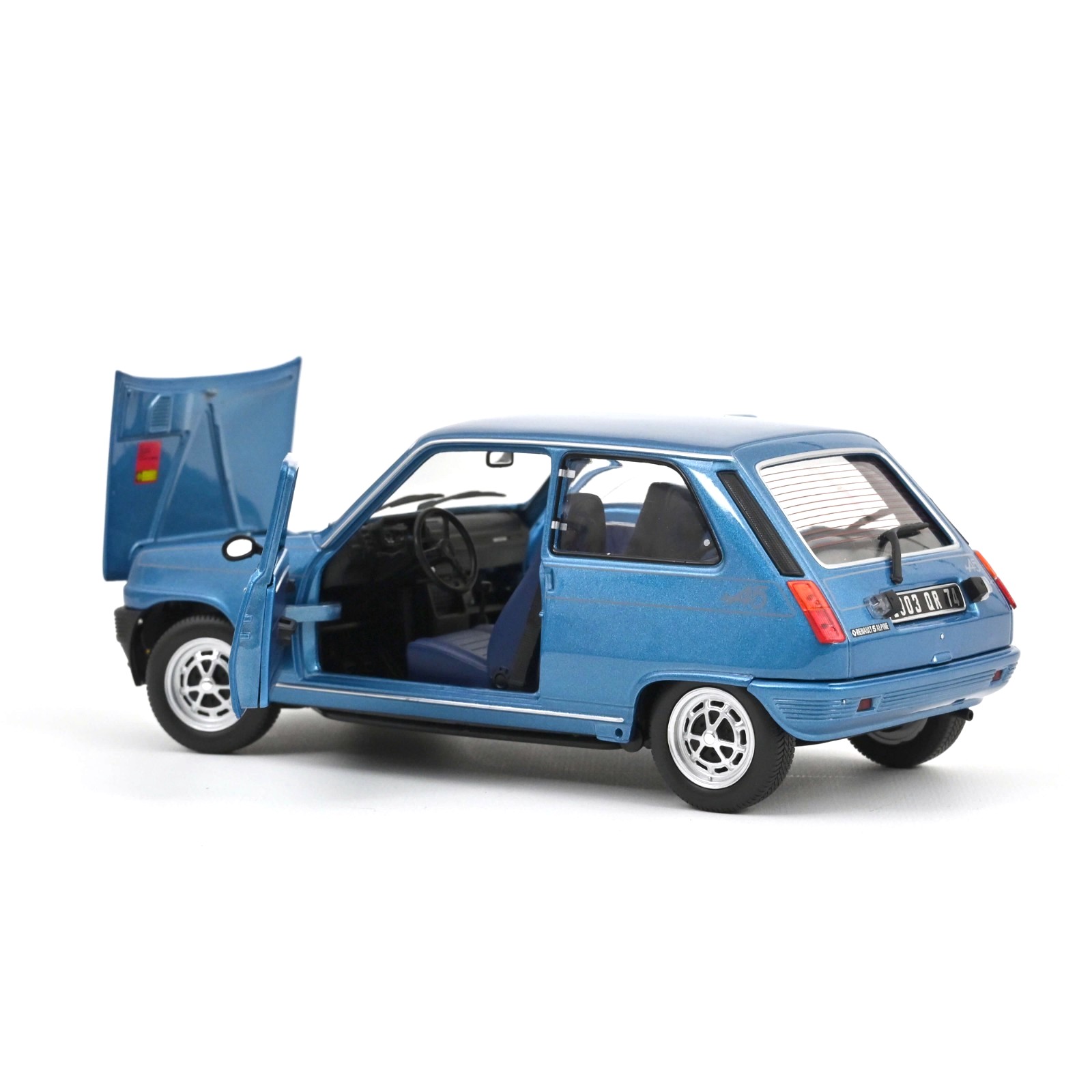 Renault 5 Alpine 1977 alpine blue 1:18 Norev