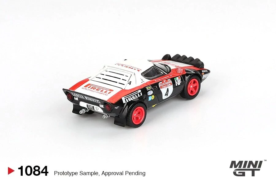 Lancia Stratos HF #4 M.Alén/I.Kivimäki Winner Rally Sanremo 1978 1:64 Mini GT