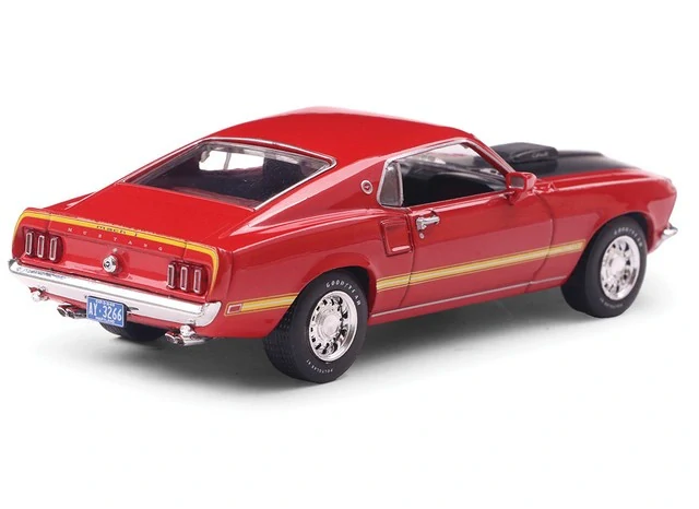 Ford Mustang Mach 1 1969 calypso coral 1:43 Ixo America