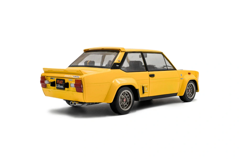 Fiat 131 Abarth 1980 yellow 1:18 Solido