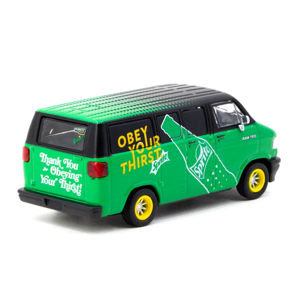 Dodge Van *Sprite Delivery Van* black/green 1:64 Tarmac
