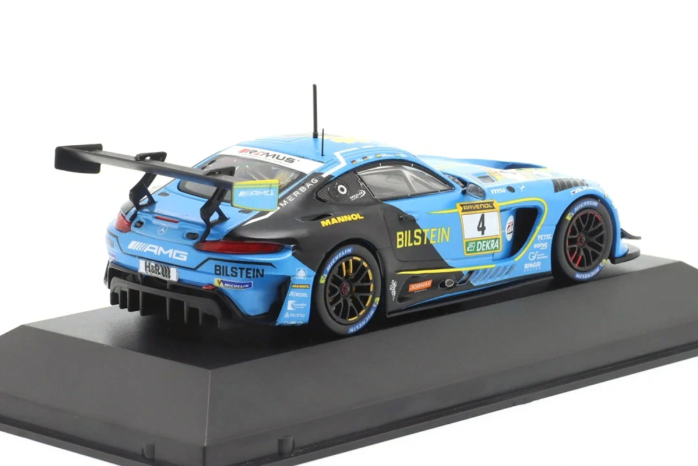 Mercedes-Benz AMG GT3 Evo #4 Götz/Juncadella/Stolz 4th 24H Nürburgring 2024 1:43 Ixo Models