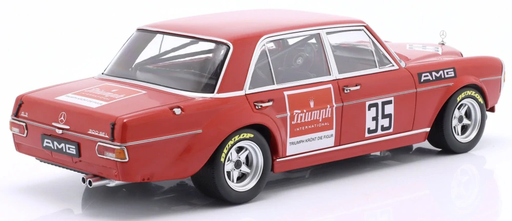 Mercedes-Benz AMG 300 SEL #35 H.Kelleners Südwestpokal Hockenheim 1971 1:18 Werk83
