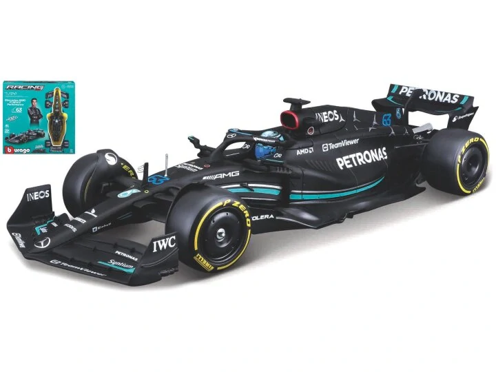 KIT - Mercedes-AMG Petronas Team F1 W14 E Performance #63 G.Russell 2023 1:24 Bburago