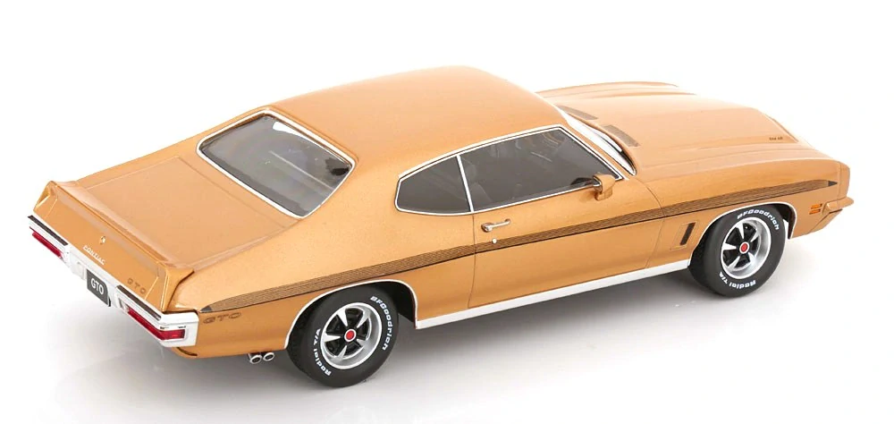 Pontiac Le Mans GTO 1972 light brown metallic 1:18 KK Scale