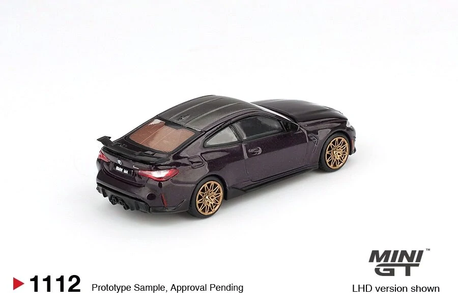 BMW M4 2021 M-Performance G82 daytona violet 1:64 Mini GT