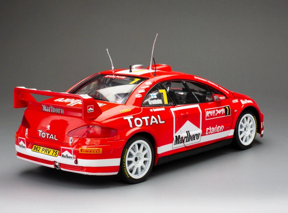 Peugeot 307 WRC #1 Gronhölm/Rautiainen Winner Rally Japan 2005 1:18 Sun Star