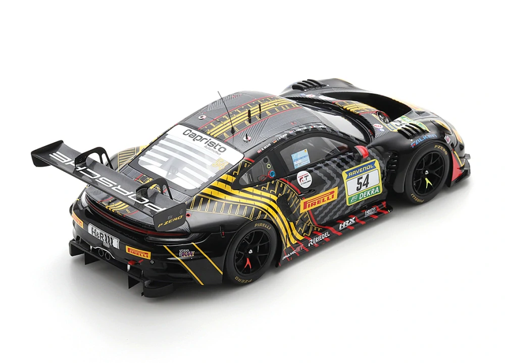 Porsche 911 GT3 R 992 Dinamic GT #54 Bastian/Cairoli/Hartog/Sturm 3rd 24H Nürburgring 2025 1:18 Spark