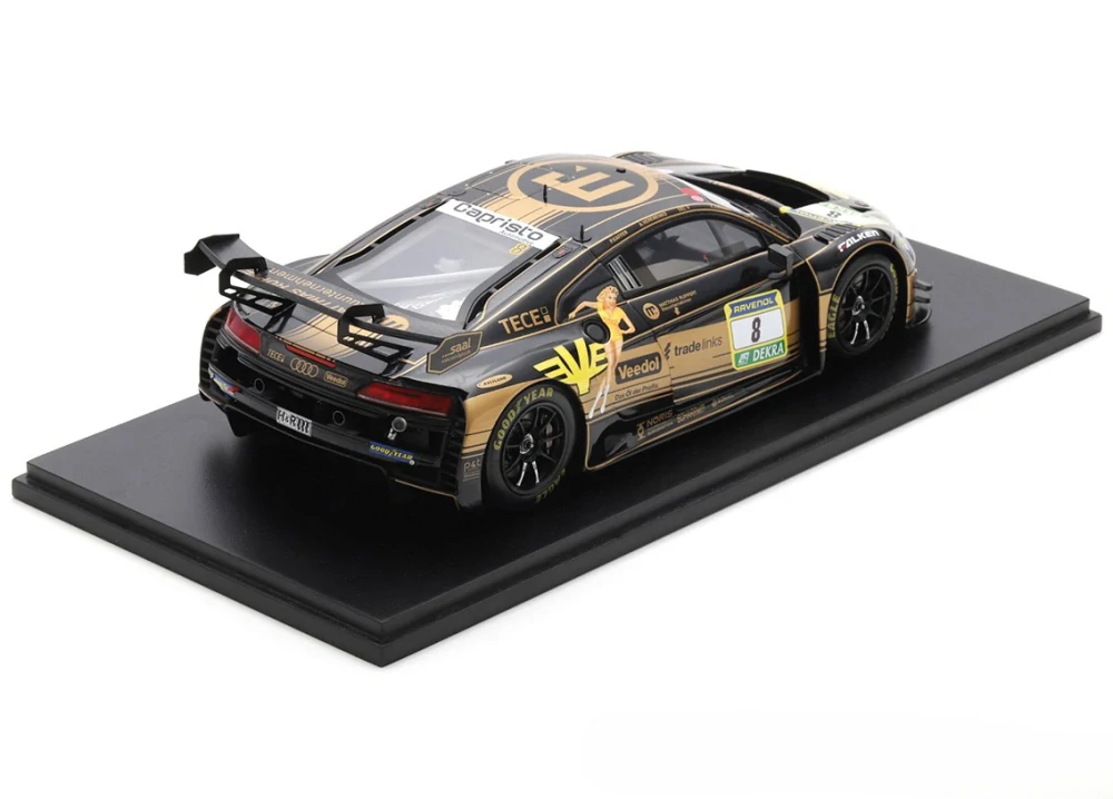 Audi R8 LMS GT3 EVO II JUTA Racing #8 Veremenko/SELV/Erhart/Kaffer 24H Nürburgring 2025 1:18 Spark