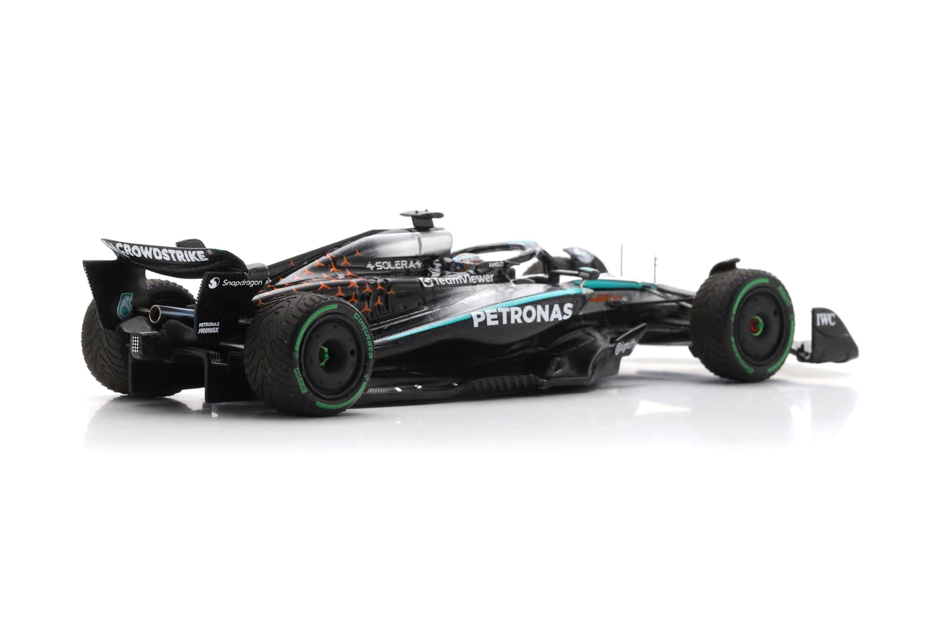 Mercedes W16 Mercedes-AMG Petronas F1 Team #63 G.Russell British GP 2025 1:43 Spark