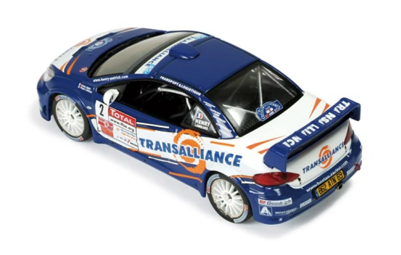 Peugeot 307 WRC #2 Henry/Lombard Winner Rally Cevennes France 2007 1:43 Ixo Models